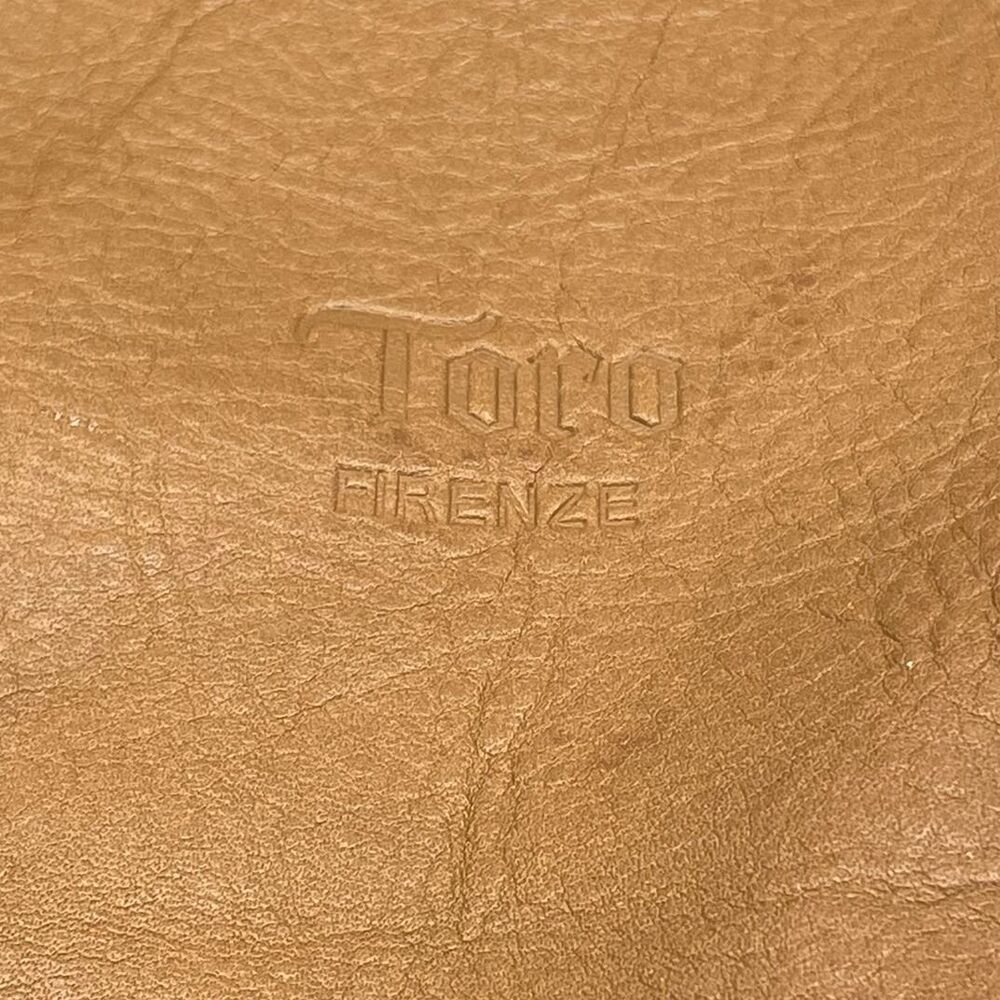 Prodotto Artigianale Vera Pelle Toro Firenze Italian Leather Shoulder Bag Purse - Picture 4 of 11